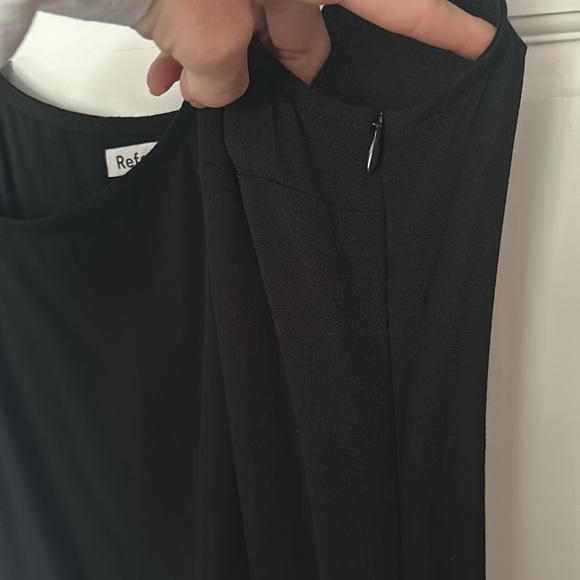 Black Bethany dress from Reformation size 6 - Picture 5 of 7